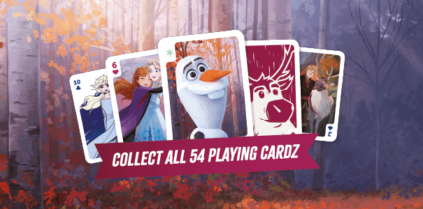 Frozen 2 cards cool down the African summer!