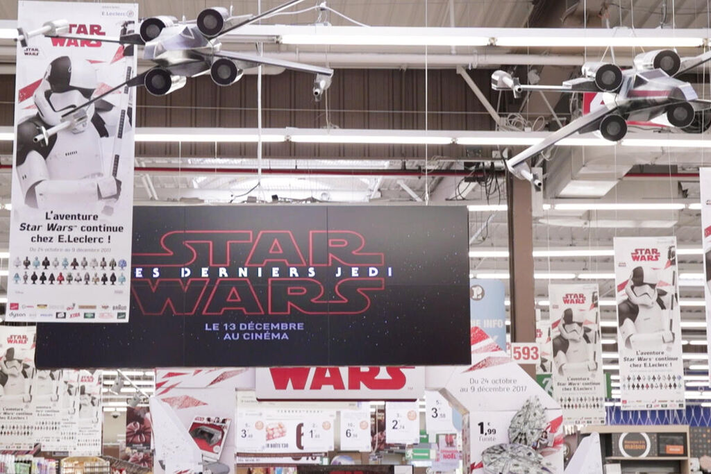Owning the Star Wars brand in France
