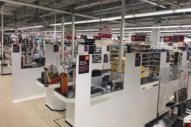 Sainsbury&rsquo;s introduces new safety&nbsp;screens between checkouts