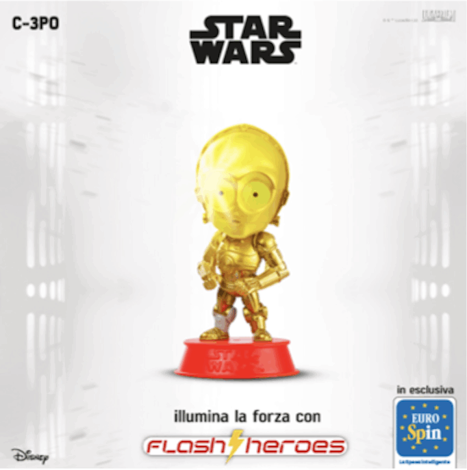 Star Wars Flash Heroes at Eurospin!