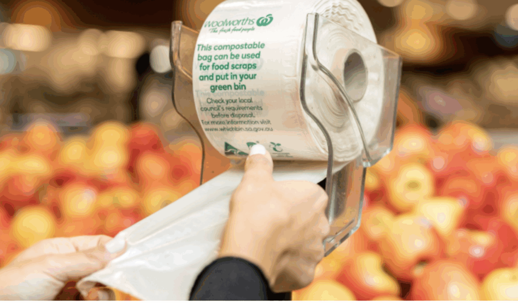 Woolworths launches compostable produce bags